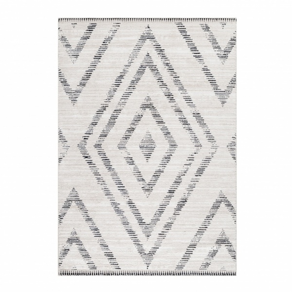 Cream Berber Rug for Livingroom I Designer Berber Carpet